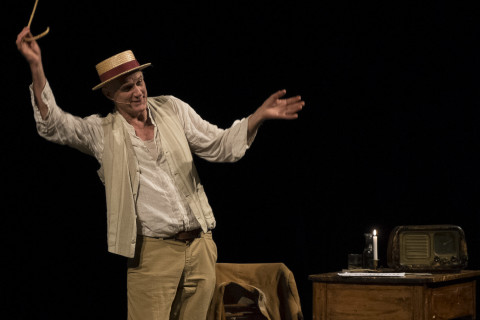 La rana gracida | Foto di scena